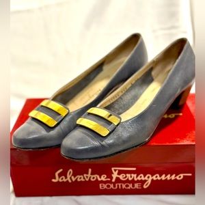 Vintage Salvatore Ferragamo Heels Size 9 AA